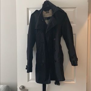 Nylon Burberry Trench Coat